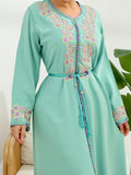 Green Moroccan Caftan