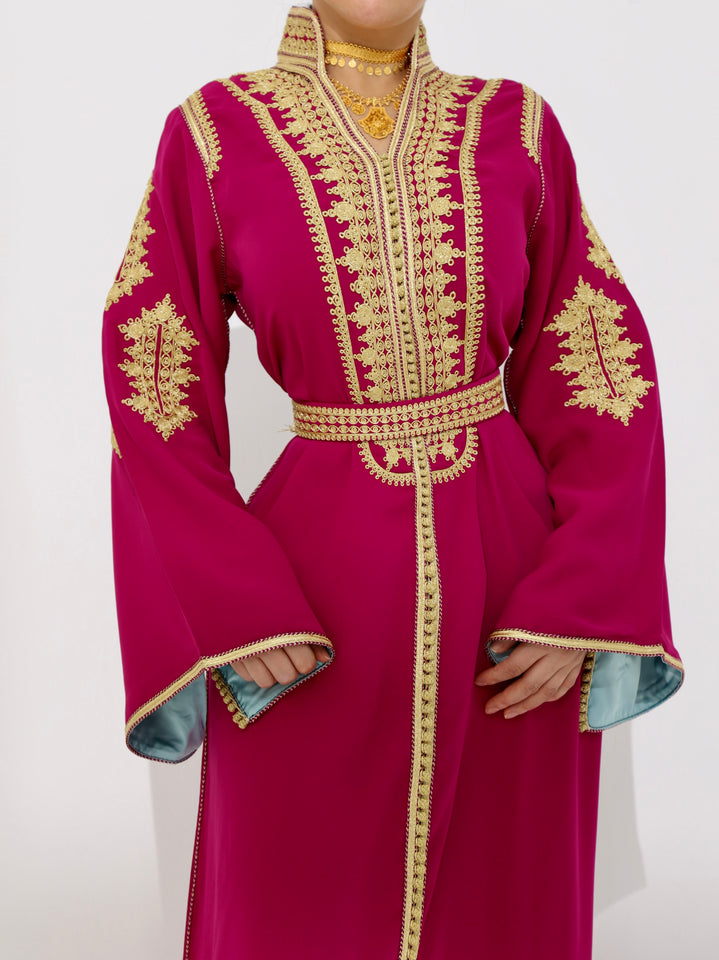 Pink traditional Moroccan Caftan