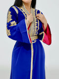 Blue traditional Moroccan Caftan